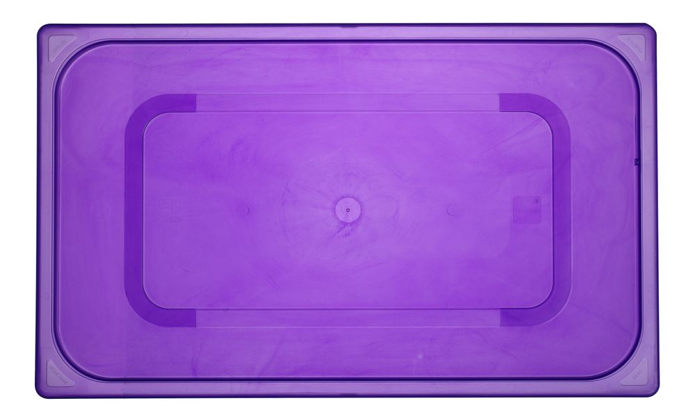 Lid for GN kantin/behållares purple, HENDI, GN 1/1, Purple, 530x325mm