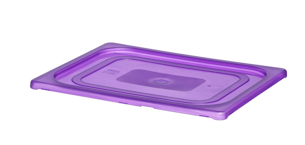 Lid for GN kantin/behållares purple, HENDI, GN 1/2, Purple, 325x265mm