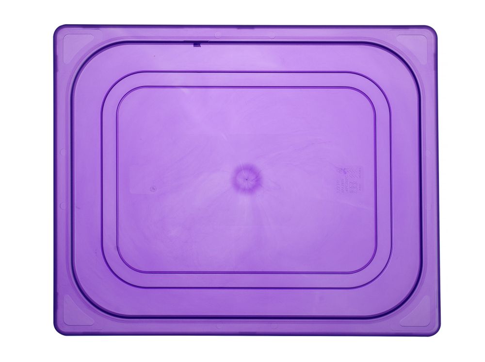 Lid for GN kantin/behållares purple, HENDI, GN 1/2, Purple, 325x265mm