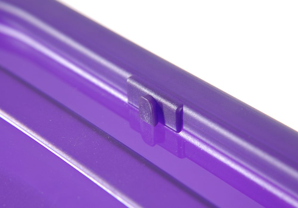 Lid for GN kantin/behållares purple, HENDI, GN 1/2, Purple, 325x265mm