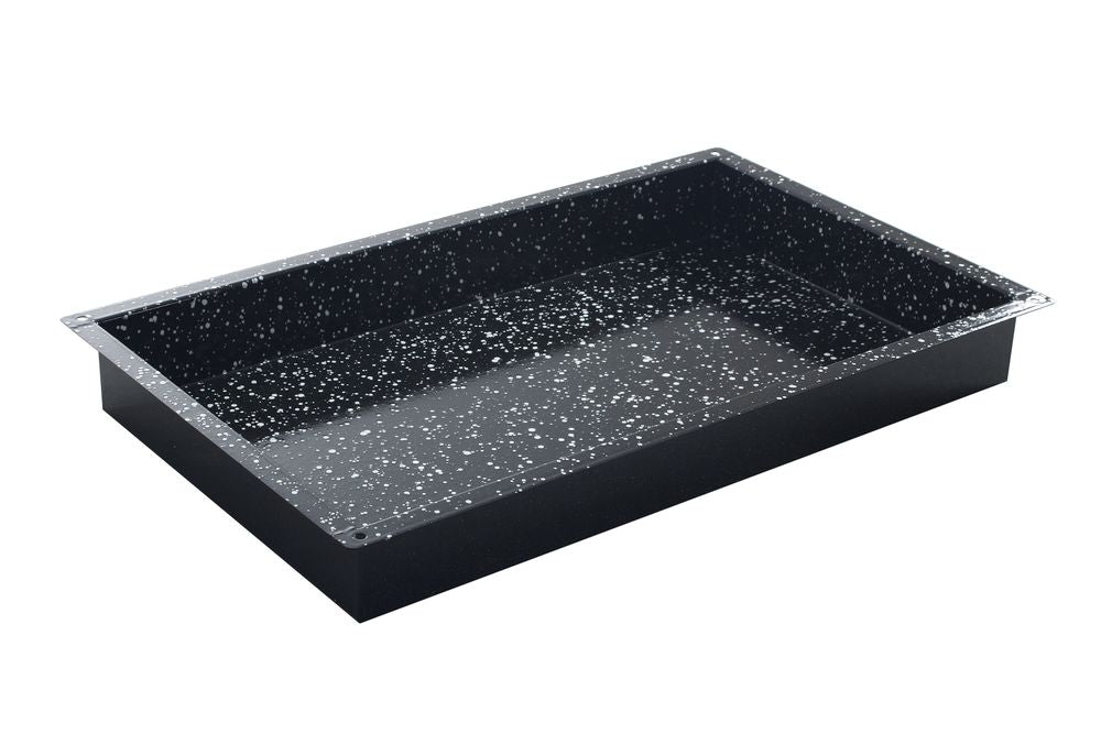 Baking tray CONVECTOMAT CLASSIC GN 2/1, HENDI, GN 2/1, svart, 530x650x(H)20mm, Rectangular