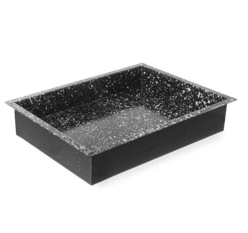 Tray CONVECTOMAT CLASSIC GN 2/3, HENDI, GN 2/3, svart, 354x325x(H)60mm, Rectangular