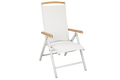 ANDY Positionsstol - Light Grey/Offwhite/Teak