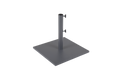 FLAT parasollfot 50x50 cm 40 kg - Antracit