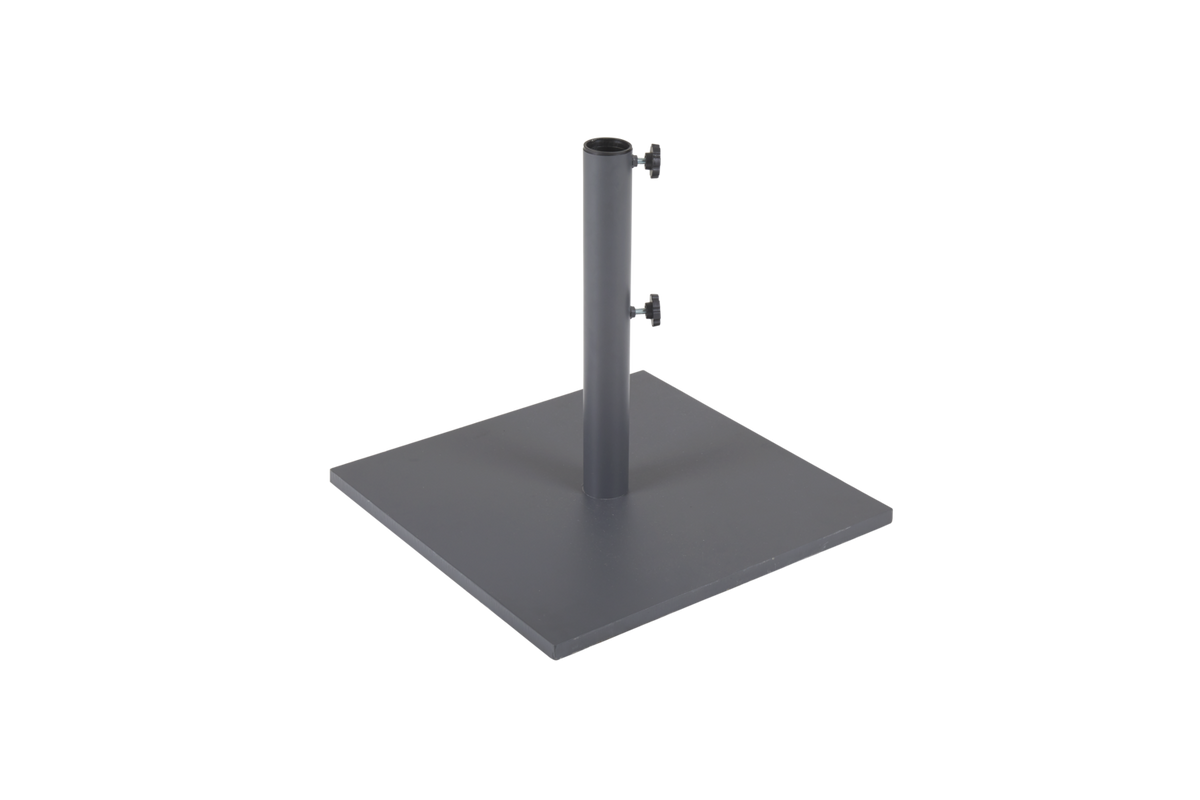 FLAT parasollfot 50x50 cm 40 kg - Antracit