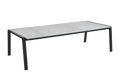 LYRA 140x75 H40 cm - Svart/Sand glas