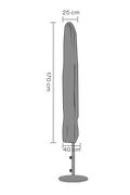 SKYDD Parasoll H170xB25/40 cm - Vattentät