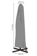 SKYDD Parasoll H255xB50/65 cm - Vattentät
