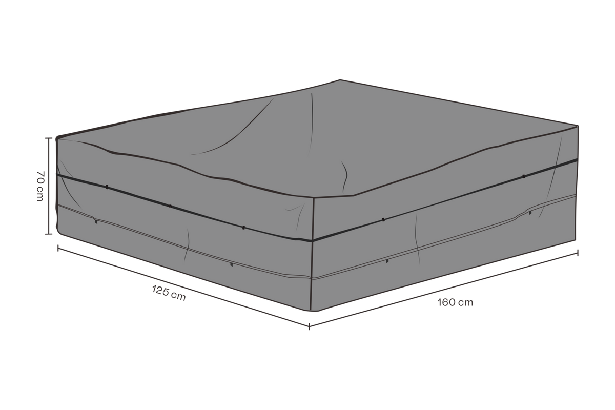 SKYDD Soffa 160x125 H70 cm - Andas