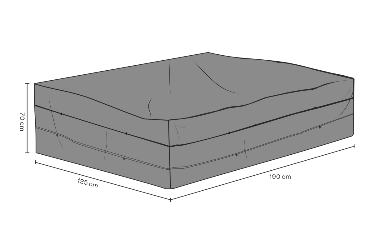 SKYDD Soffa 190x125 H70 cm - Andas