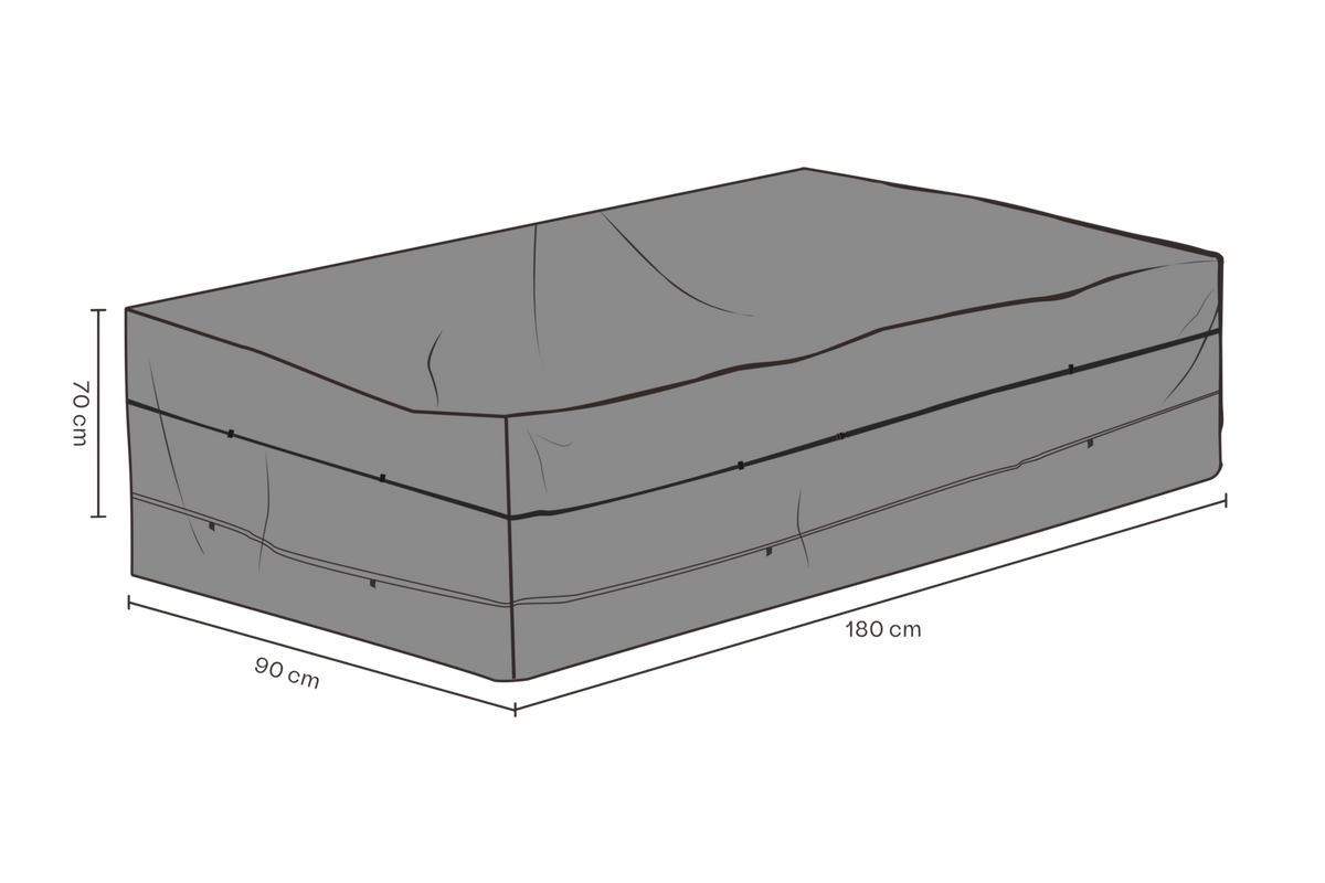 SKYDD Soffa 180x90 H70 cm - Andas