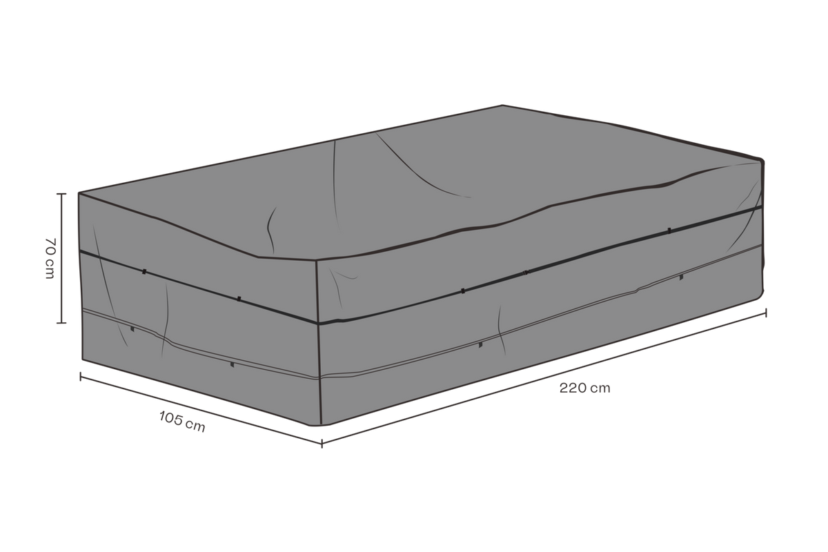 SKYDD Soffa 220x105 H70 cm - Andas