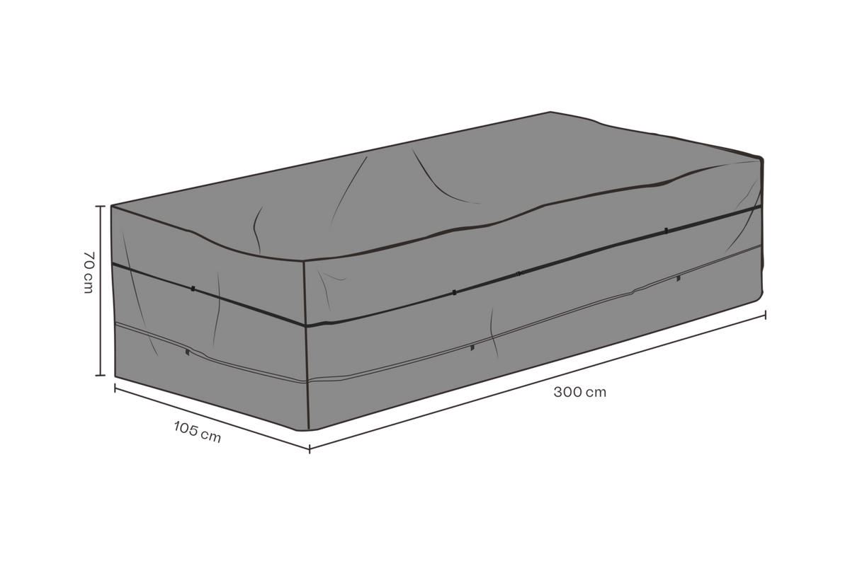 SKYDD Soffa 300x105 H70 cm - Andas