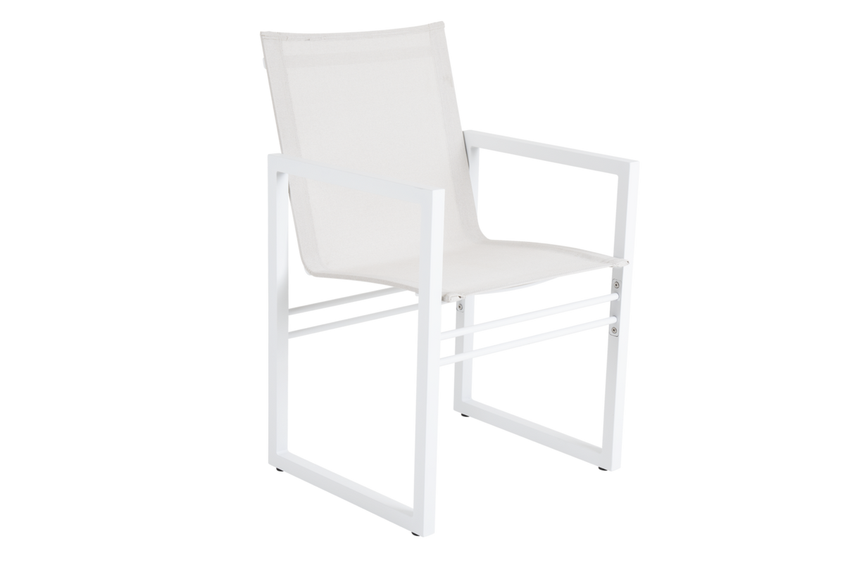 VEVI Matstol - Vit/Offwhite
