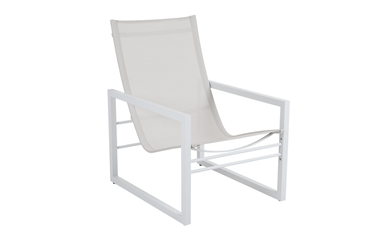 VEVI fåtölj Vit/Offwhite