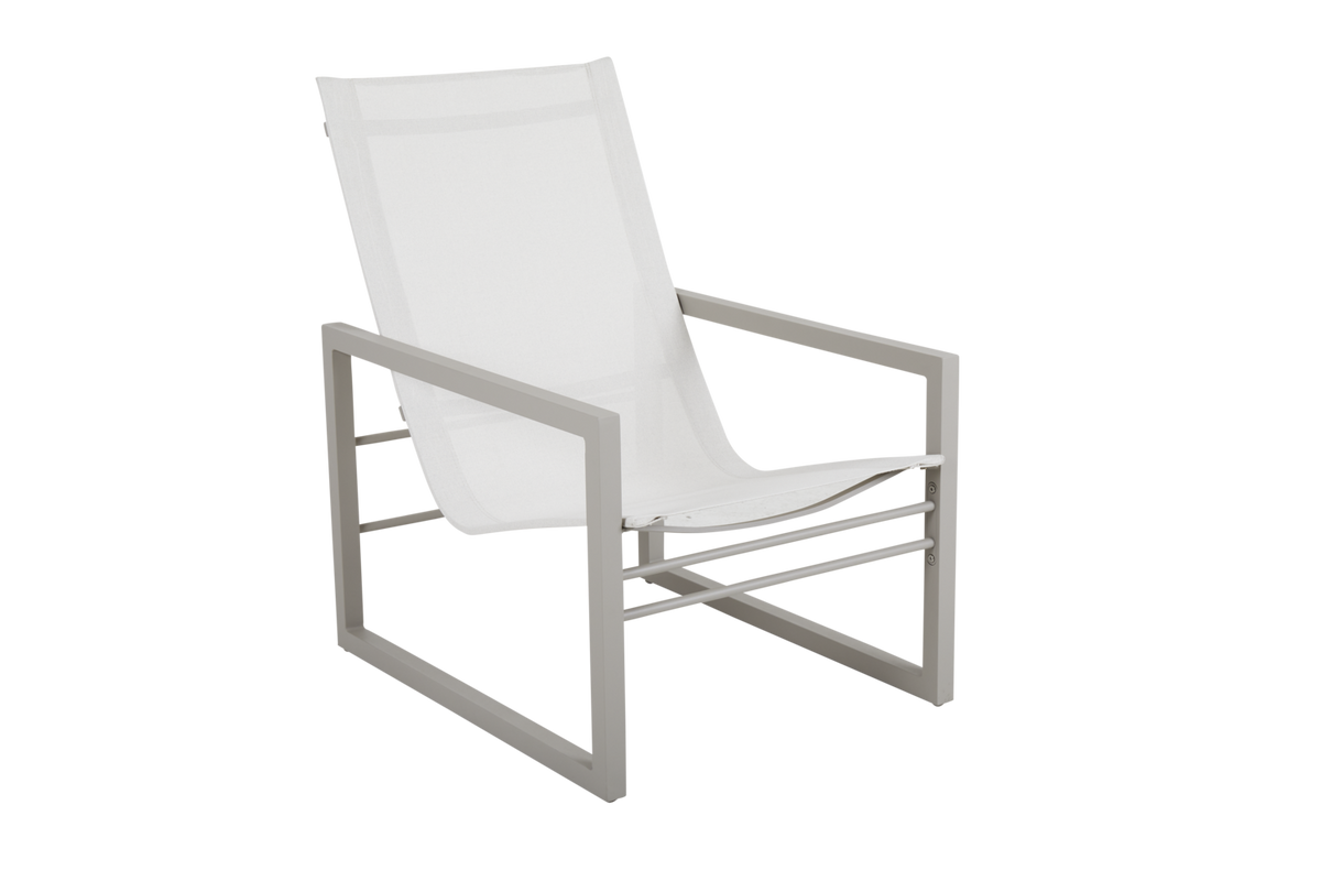 VEVI fåtölj - Khaki/Offwhite