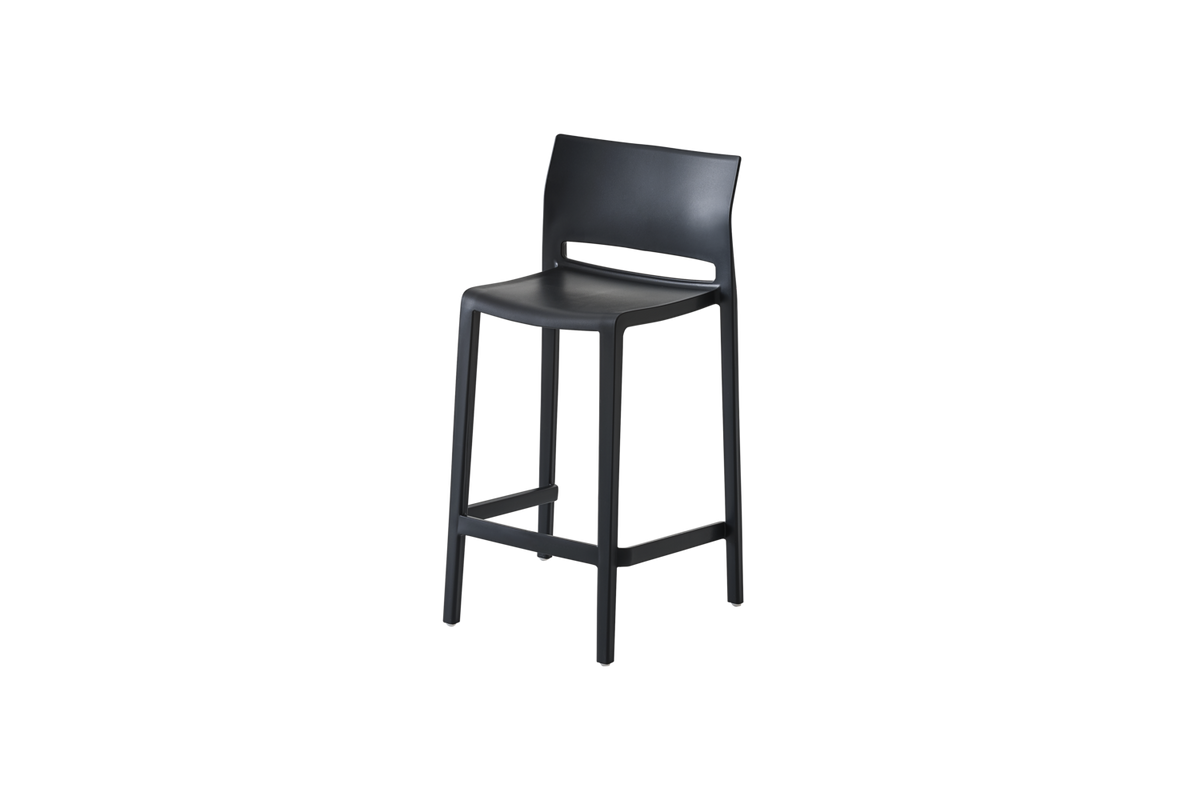 BAKHITA Barstol H76 cm - Svart