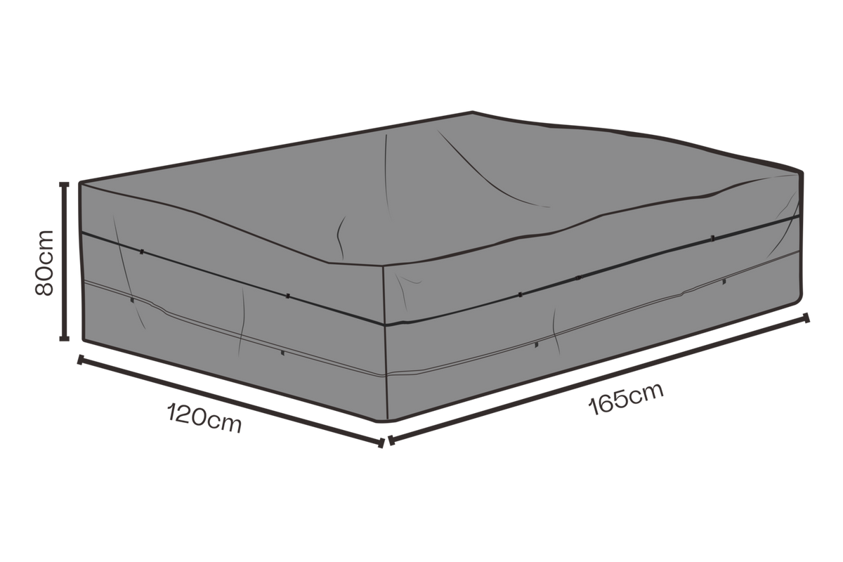 SKYDD Matgrupp 165x120 H80 cm - Andas