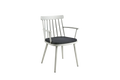 WINSOR Stol m armstöd - Light Grey/Raven