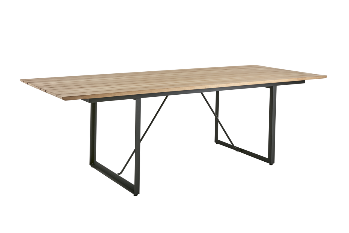 SHAD 240x90 H73 cm - Teak/Antracit