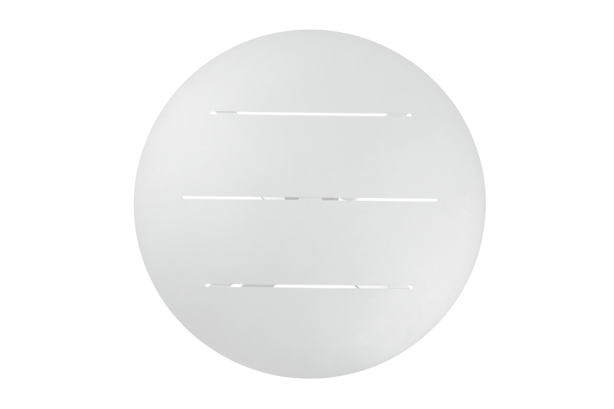 AVILA Bordstopp Ø70 cm - Vit