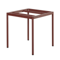 NOX BISTRO 70x70 cm Stativ - Zin Red