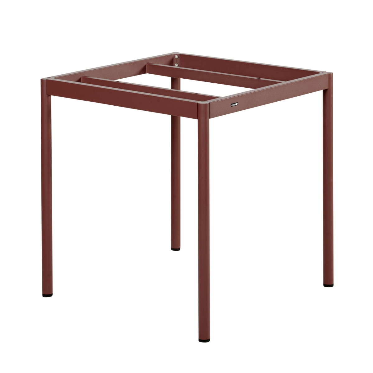 NOX BISTRO 70x70 cm Stativ - Zin Red