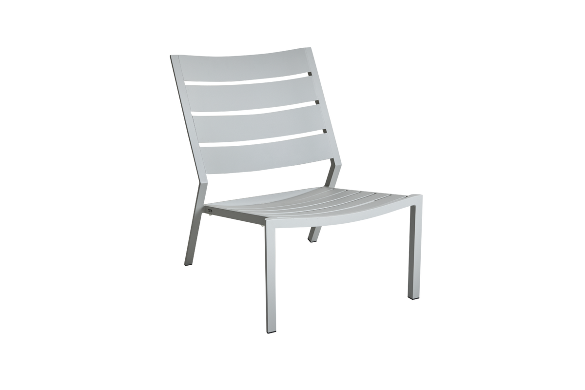 DELIA Loungefåtölj - Light Grey