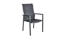 COMFY Stol m armstöd - Svart/Svart