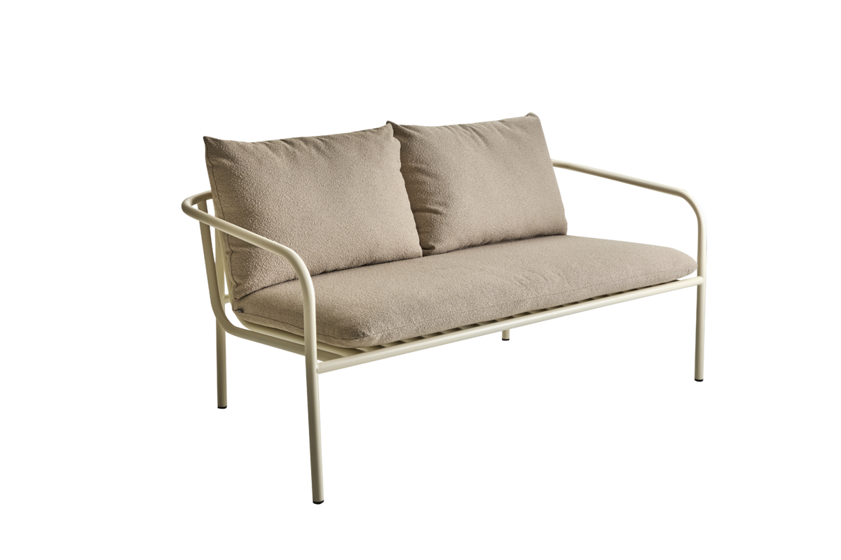 BENDT Soffa - Pearl White/Teddy Beige