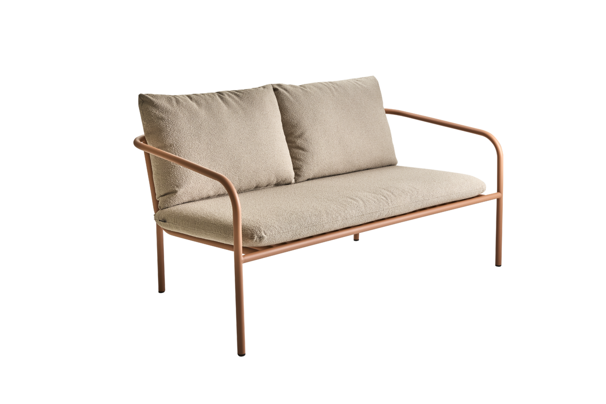 BENDT Soffa - Peach/Teddy Beige