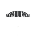 FOLLINA Strandparasoll 1,8 m - Black-White flag