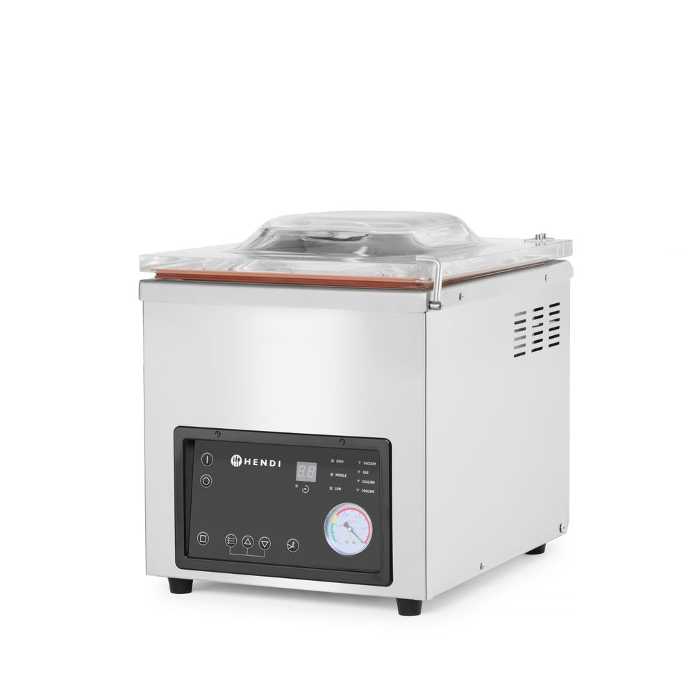 Vacuum chamber packaging machine Profi Line, HENDI, Profi Line, sealing strip 300 mm, 230V/370W, 380x503x(H)444mm