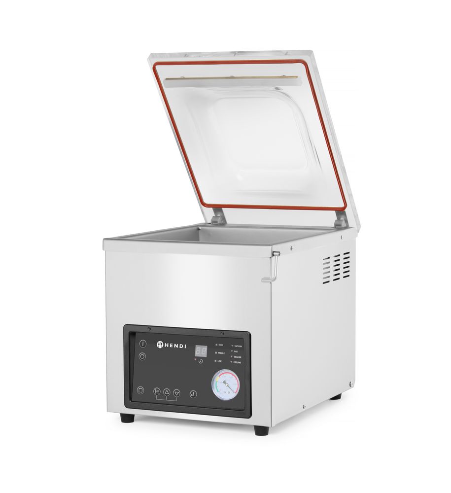 Vacuum chamber packaging machine Profi Line, HENDI, Profi Line, sealing strip 350 mm, 230V/750W, 450x555x(H)480mm