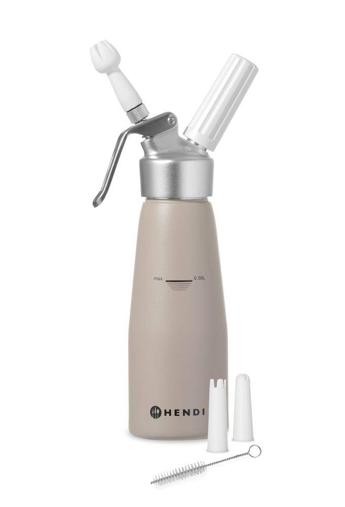 Cream whipper, HENDI, 0,5L, Pastel grön, ⌀80x(H)260mm