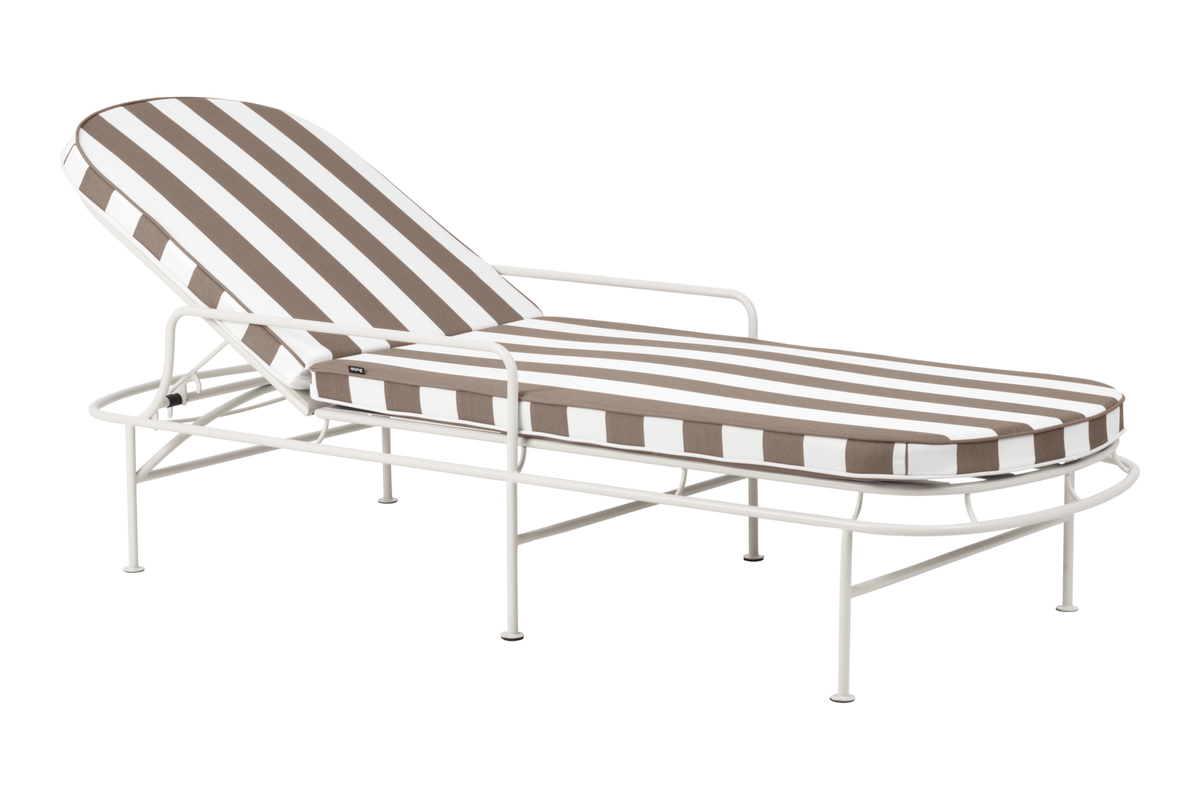 ARTS Vilsäng - Soft White/Beige Stripes