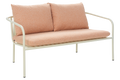 BENDT Soffa - Pearl White/Teddy Orange