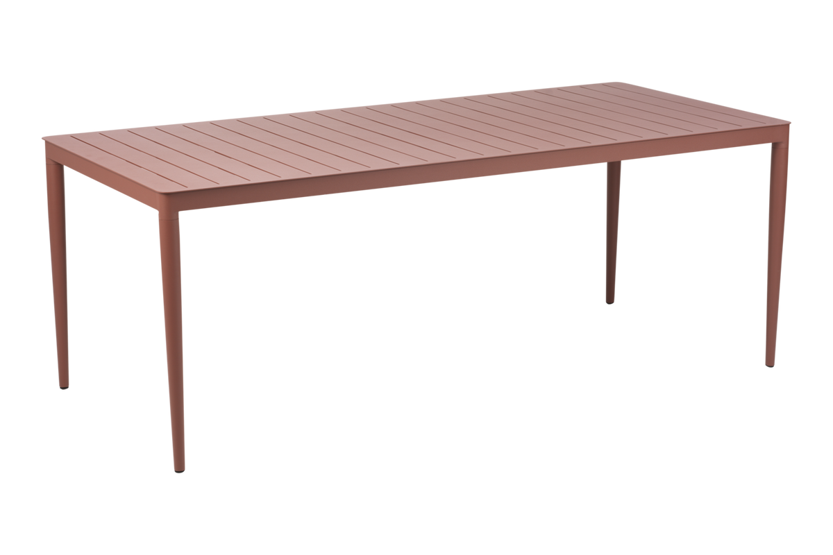 BIGBY 195x90 H73 cm - Zin Red