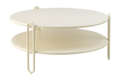 BLIXT Soffbord 85 cm - Pearl White