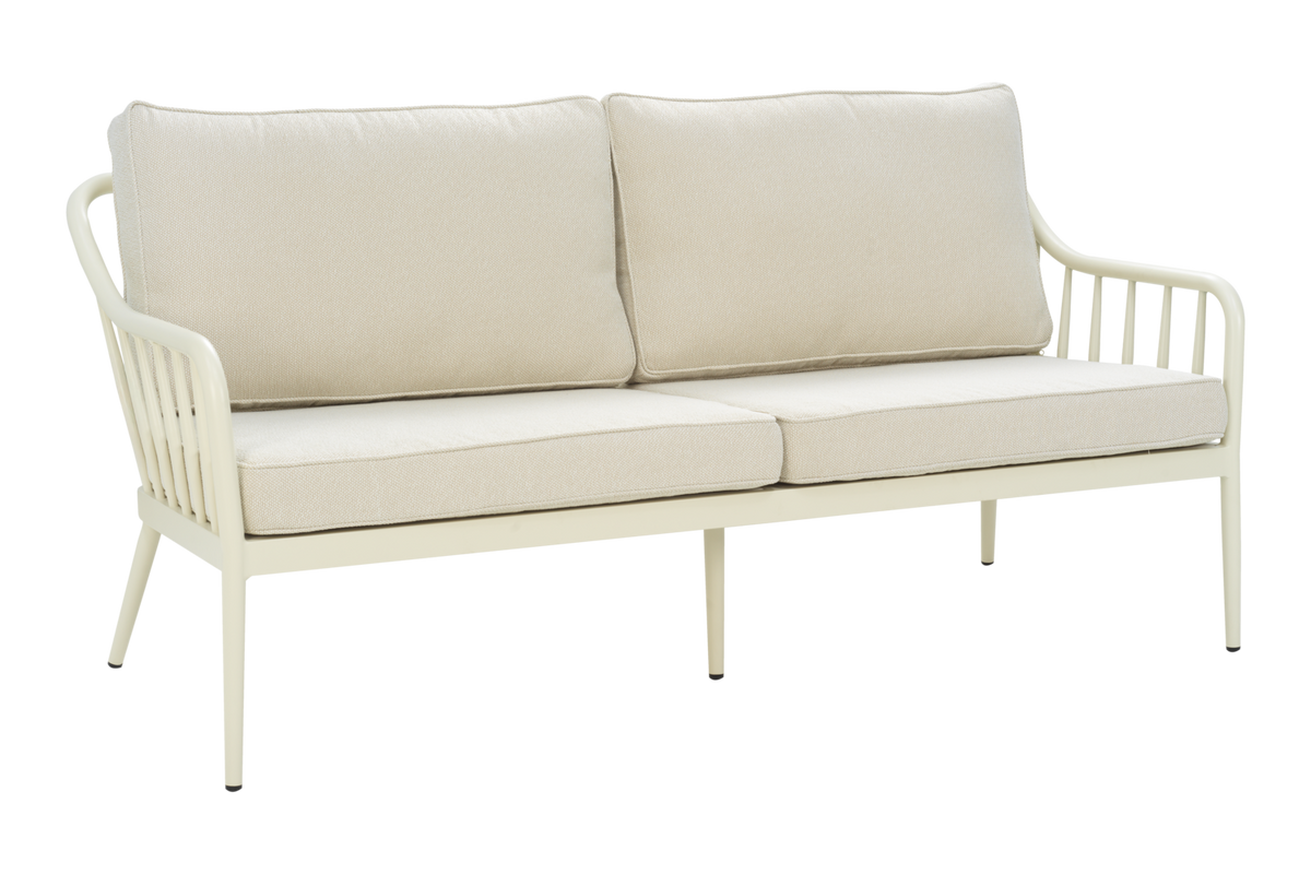 COLEVILLE 3-sits - Pearl White/Dot Beige