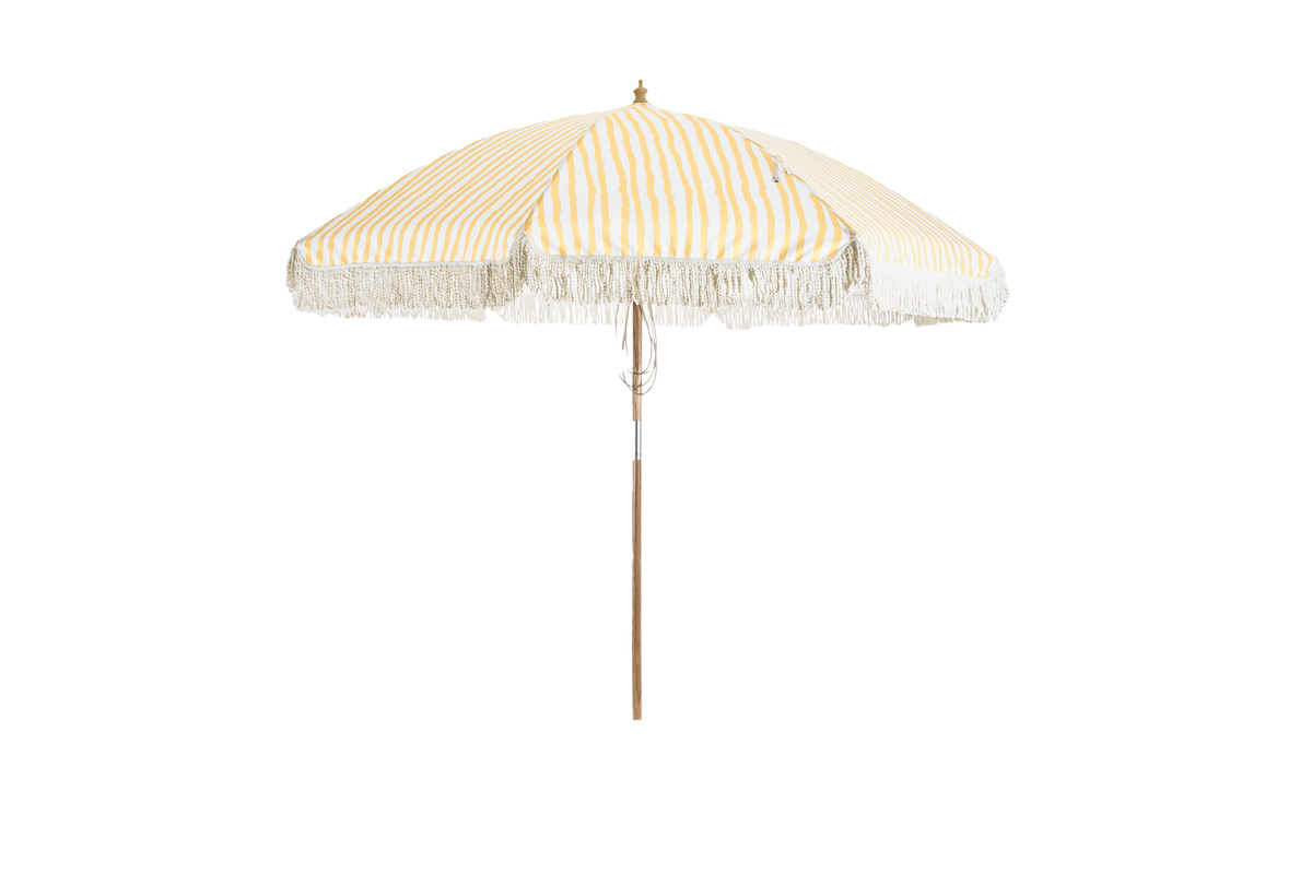 GATSBY parasoll 2,5 m - Yellow stripe
