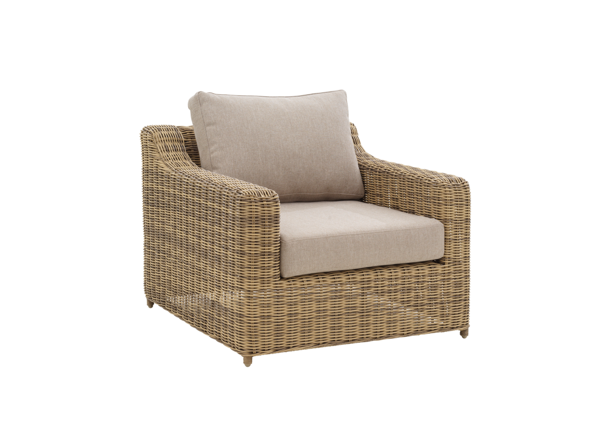 GLENDON Fåtölj - Rustic/Beige