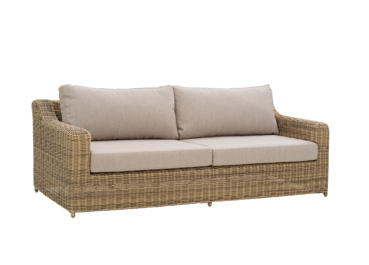 GLENDON 2,5-sits - Rustic/Beige