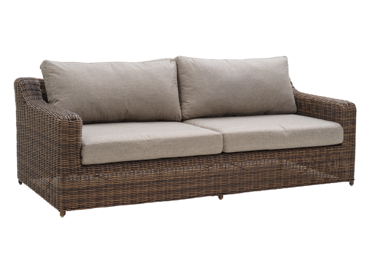 GLENDON 2,5-sits - Dark Brown/Soft Moose
