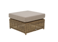 GLENDON Ottoman - Rustic/Beige
