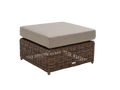 GLENDON Ottoman - Dark Brown/Soft Moose