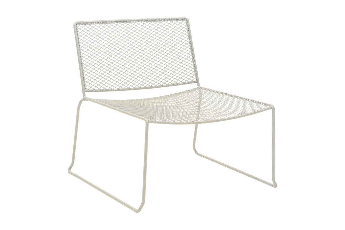 HARU Loungefåtölj - Pearl White