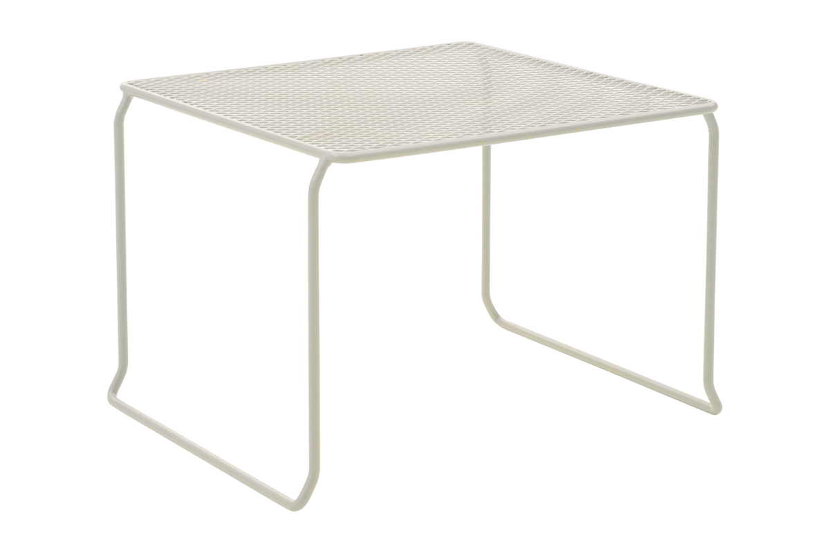 HARU Lounge bord 54x54 H40 cm - Pearl White
