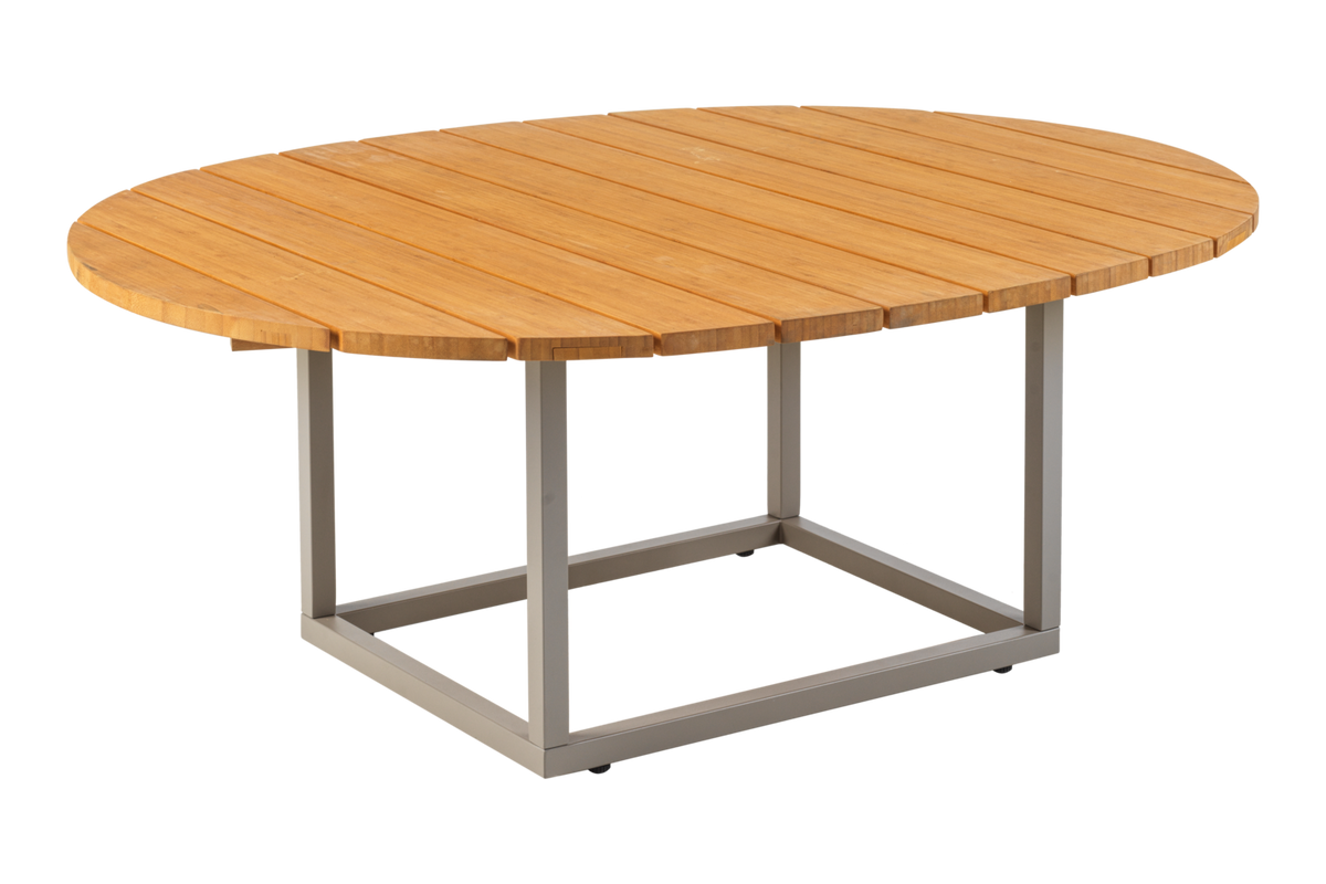 OLIVE Soffbord 80x110 H40 cm - Khaki/Bamboo