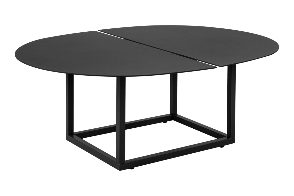 OLIVE Soffbord 80x110 H40cm - Svart